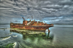 Abandoned Ship, Hook Peninsula, Ireland.