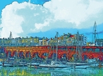 TH0119 Ramsgate Royal Harbour and Arches, Ramsgate Greetings Card
