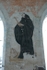 La Concepción, lower cloister walk pillar, friar Francisco Villafuente