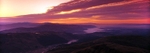 Trossachs sunrise from Ben Lomond