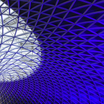 Ceiling in King's Cross Station (1)