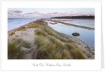 A5 Greeting Card of Holkham Bay Flooded