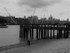 Thames Beach, Gabriels Wharf 2 (b&w)