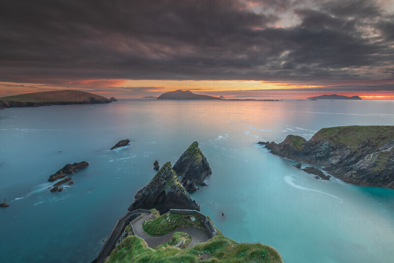 Dusk Falling, Dunquin Pier, Dingle