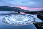 Down the plug hole, Ladybower Reservoir (6)