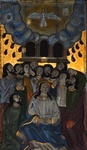 San Francisco, high altar, lower right panel, Pentecost