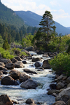 Sinks Canyon Waterfall