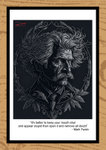 Mark Twain Illustration Paintings by Paul Duddell 124-07-2025