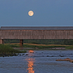 Full Moon along the Hammond