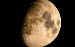 77% Waxing Gibbous Moon