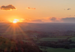 19th Nov Sunset from Melbury Hill
