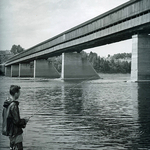 Salmon Fishing Hartland New Brunswick Covered Bridge