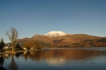 Culag, Loch Lomond, with the distinctive peak of Ben More