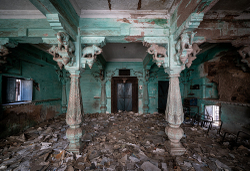 Abandoned Cannon Factory, India | Elephant Columns