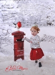 snow scene letterbox