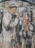 Augustine kneeling before bishop Valerius, detail