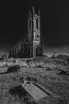 The Old Church of Dunlewey, County Donegal, Ireland.