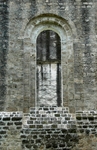 Exterior nave window