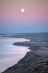 ab665 The Full Moon over West Wight