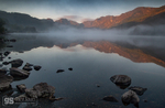 Misty dawn, Llyn Crafnant