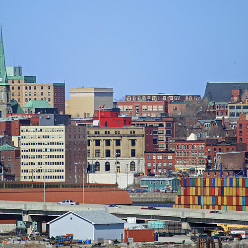 Cityscape - Saint John New Brunswick Canada