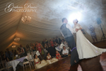 Bride & Groom at First Dance at Wedding at St. Hilary