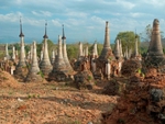 Pagodas at Indein