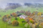 z4315 As the Mist Clears over Appuldurcombe House