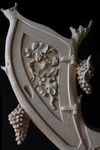 Functional Sculpture/Art Furniture/Hand Carved Detail