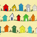 Beach huts
