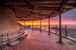 z2878 Sunrise from Ventnor Bandstand
