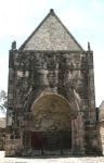 Huejotzingo, Puebla, San Miguel Arcángel, SW posa, North façade