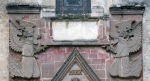 Façade alfiz, angels