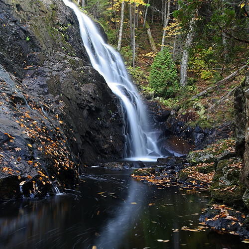 Upper Moss Glen Waterfalls
