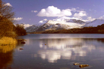 Snowdon from Llyn Padarn autum
