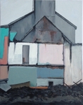 Restless Structuers 4, Acrylic on Canvas, 45cm x 35cm
