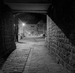 Approach to Castle Yard Ilkley (square format)