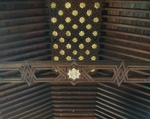 Nave, alfarje ceiling with crossbeams, harneruelos & almizates
