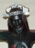 Santa Catarina, nave sculpture, Cristo Negro de Esquipulas, detail