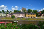 Porvoonjoki river at Porvoo, Uusimaa, Finland