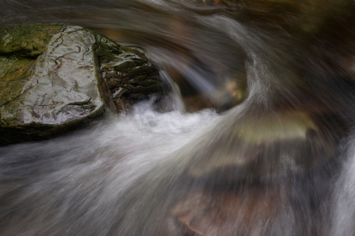 A wet March afternoon in the Cornaa River.