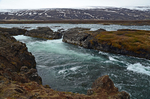 River Skjálfandafljót, Goðafoss, north east Iceland