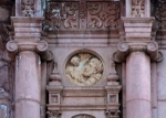 Façade, second tier roundel (left)