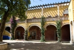 Hacienda, Casa Grande, patio