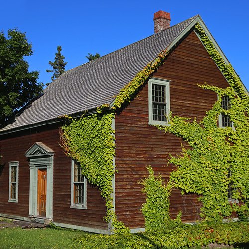 A century home in Saint John County, New Brunswick.