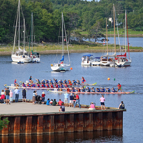 Saint John Dragon Boat Festival Renforth New Brunswick Canada