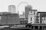 The Oxo Tower and London Eye from One New Change