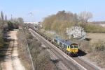JL - 20.1.25 66710 4L28 Doncaster Iport - Felixstowe, Whittlesea
