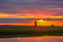 Breydon sunset by Mike Graystone