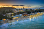 z3382 Shanklin Beach at Dusk